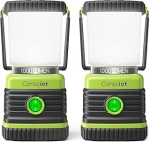 Consciot LED Camping Lantern 2-Pack – Double the Light, Zero Hassle
