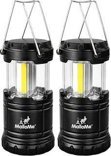 1. MalloMe LED Camping Lantern – Bright and Ultra-Portable